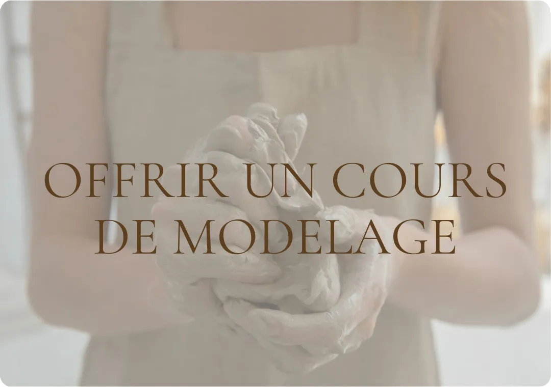 OFFRIR UN COURS DE MODELAGE