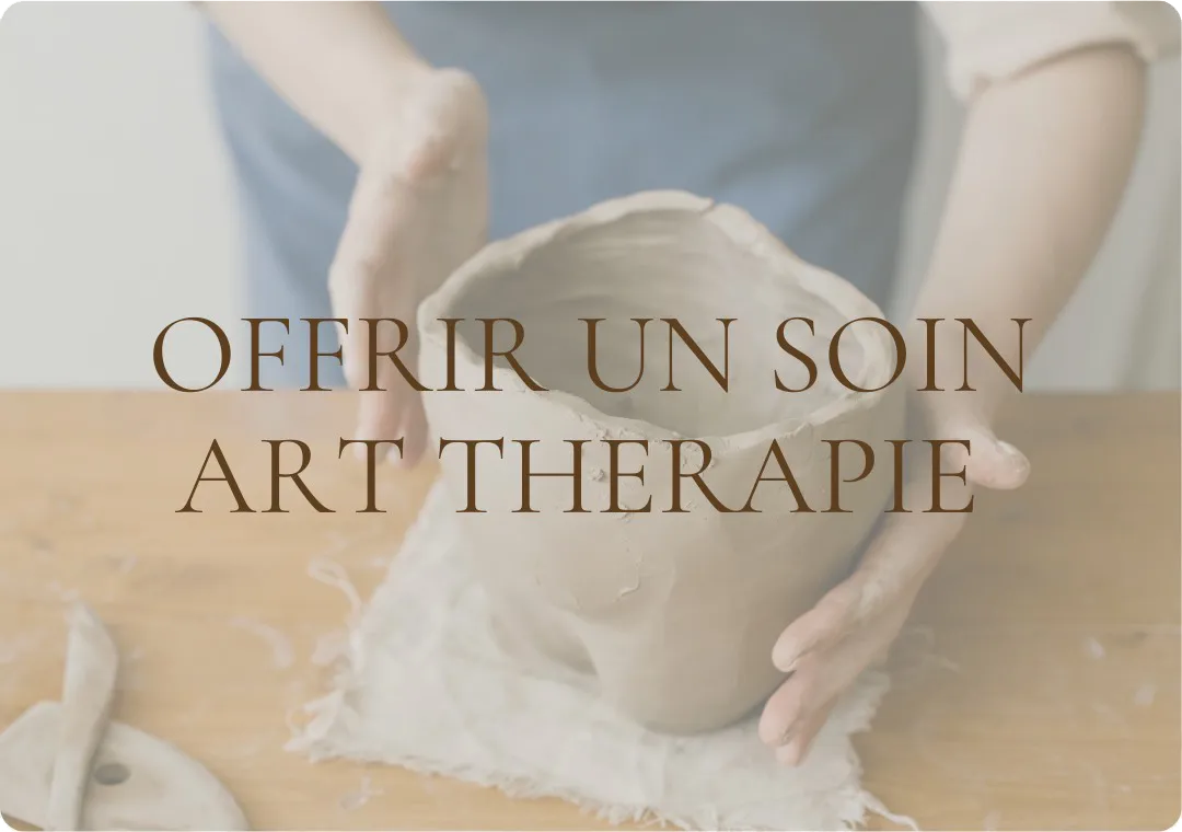 Offrir un soin art therapie